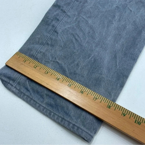 Levi's 501 Jeans Mens Size 36x34 gray button fly 0989 - Picture 9 of 12